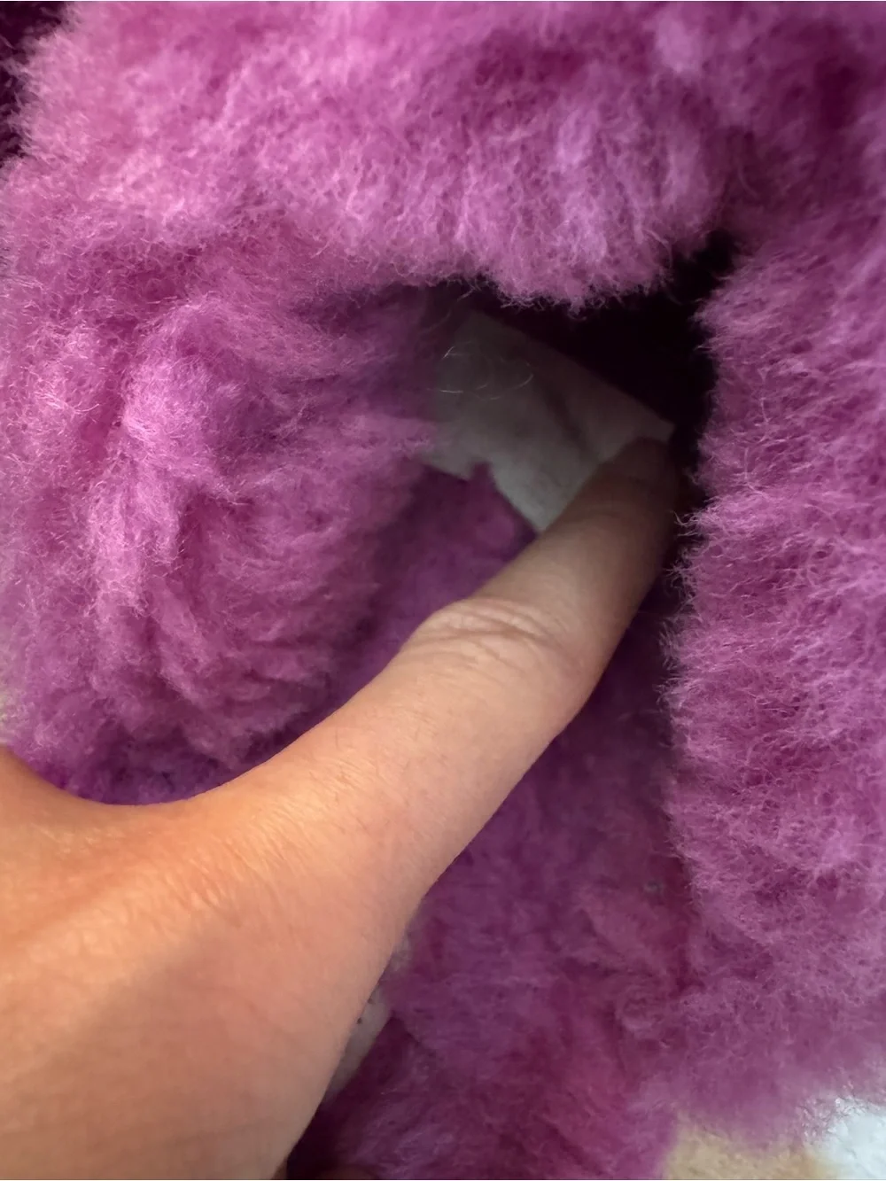 UGG glittered fuchsia